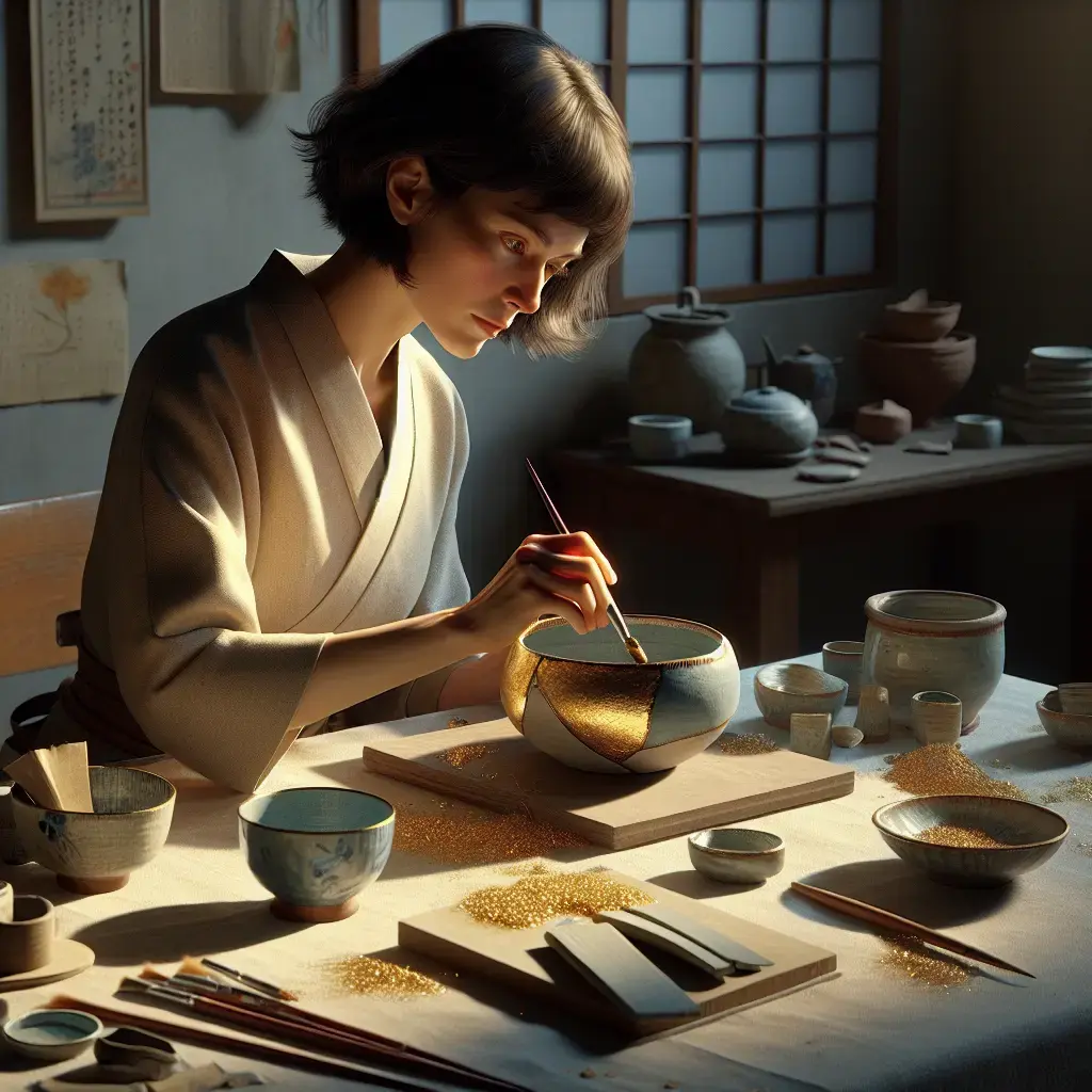 Representation of Kintsugi as a Creative Expression in Modern Craftsmanship