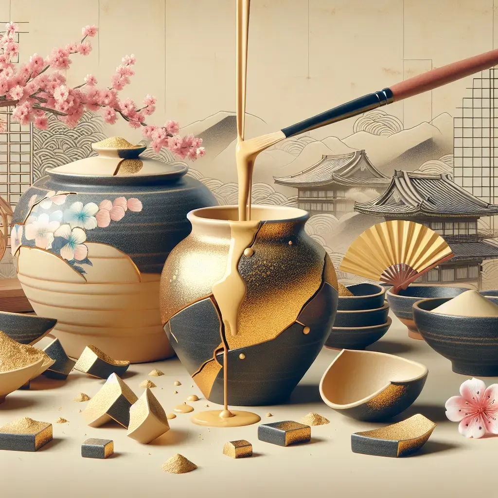 Representation of The Cultural Significance of Kintsugi in Japanese History and Tradition